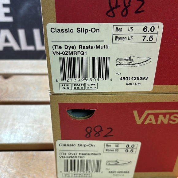 Vans Women’s Tie Dye Slip-on - Picture 9 of 9